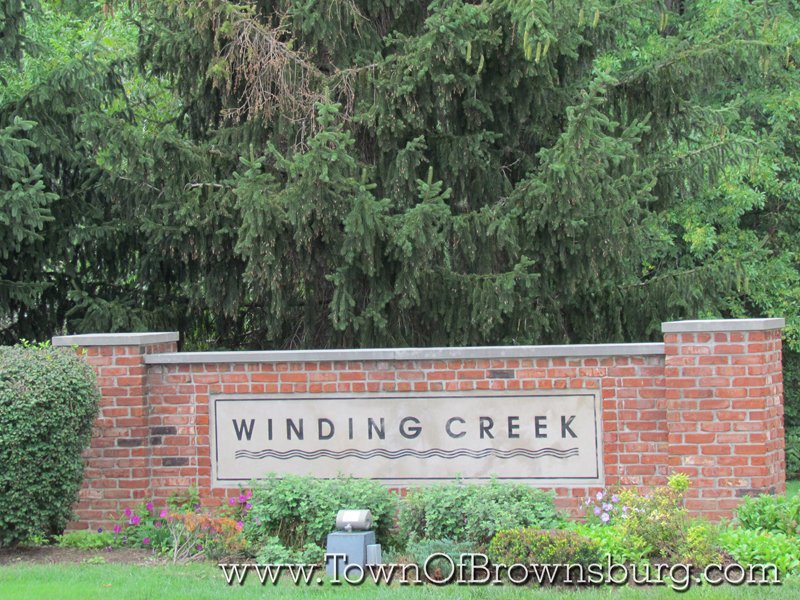 Winding Creek, Brownsburg, IN: Entrance