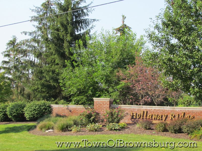 Holloway Ridge, Brownsburg, IN: Entrance