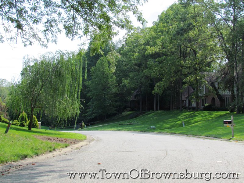 Green Hills, Brownsburg, IN: Roadway
