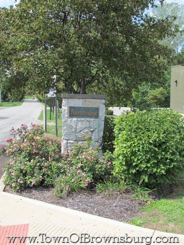 North Ridge, Brownsburg, IN: Entrance