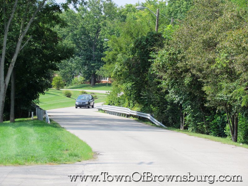North Ridge, Brownsburg, IN: Entrance Roadway