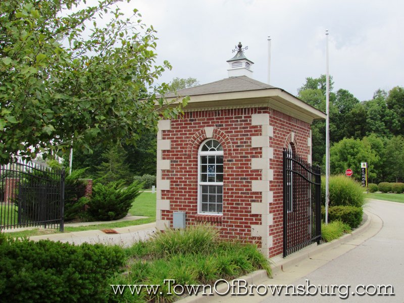 Eagle Lakes, Brownsburg, IN: Entrance