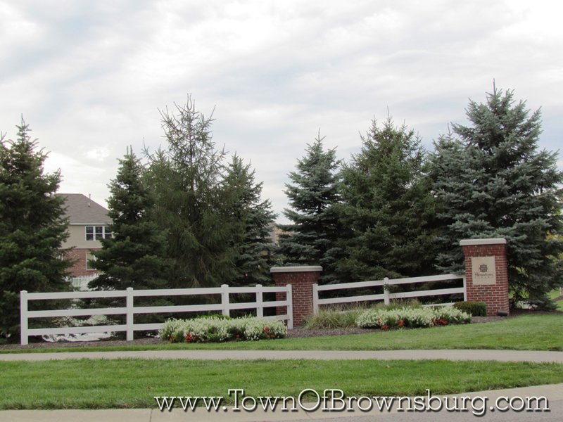 Hession Farms, Brownsburg, IN: Entrance