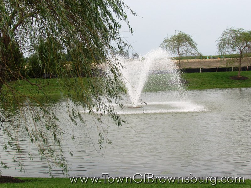 Hession Farms, Brownsburg, IN: Pond