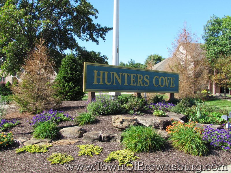 Hunters Cove, Brownsburg, IN: Entrance