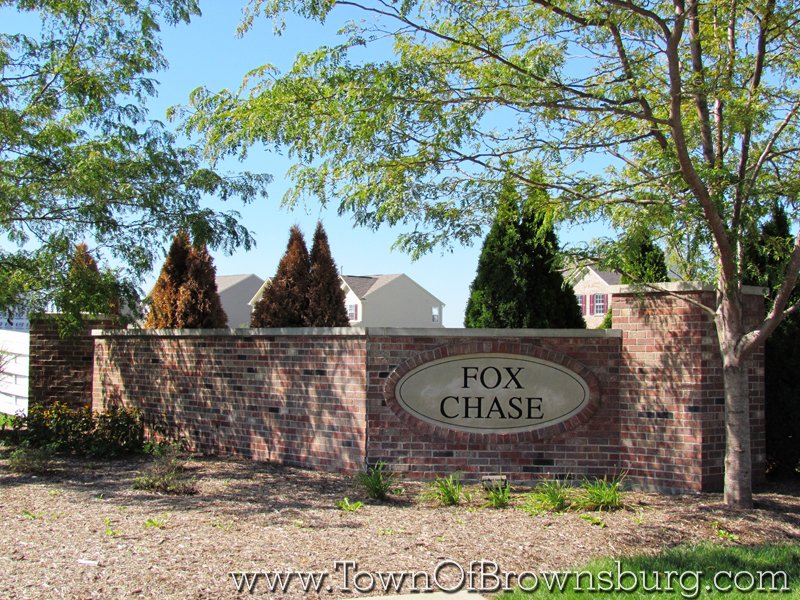 Fox Chase, Brownsburg, IN: Entrance