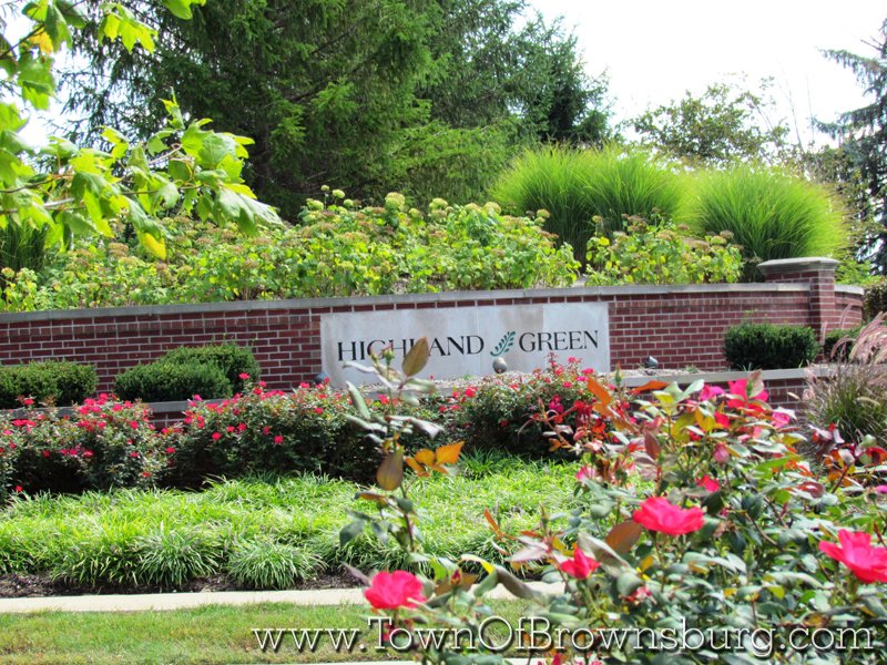 Highland Green, Brownsburg, IN: Entrance