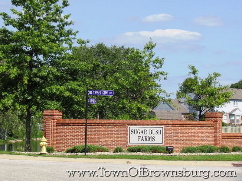 Sugar Bush Farms, Brownsburg, IN: Entrance