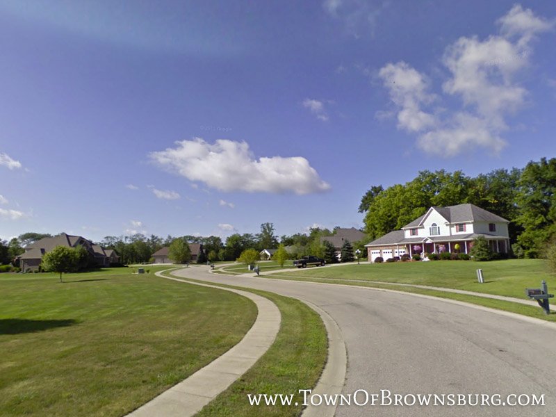 Entrance – Creek Ridge Estates, Brownsburg, IN