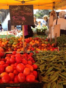 Enjoy local produce at the Brownsburg Farmers Market.